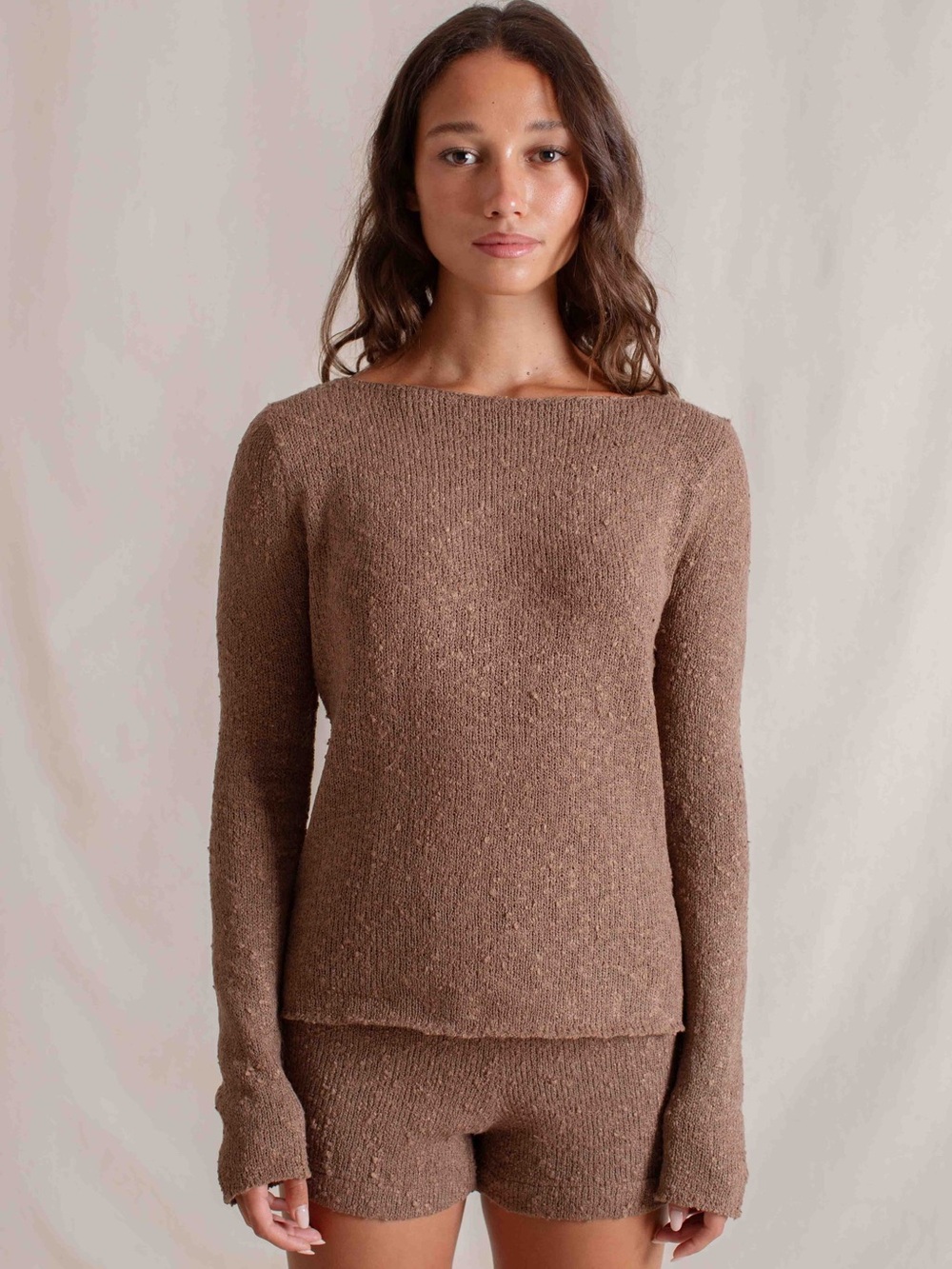 Indigo Luna Olivia long sleeve pecan